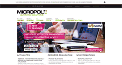 Desktop Screenshot of elearning.micropole.com